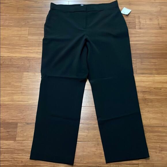 New JM Collection Black Business Slacks Pants Size 12 Short Business Office - Picture 1 of 8